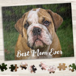 Simple Modern Photo Family Pets Kids Personalised Jigsaw Puzzle<br><div class="desc">Looking for a unique and personalised way to capture your precious memories with family, friends, and pets? Look no further than our modern and simple jigsaw puzzle featuring your favourite photos and portraits! Whether you're a dog lover or looking for a special remembrance keepsake of a loved one, our custom...</div>