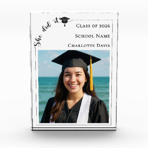 Simple modern photo Graduate Block
