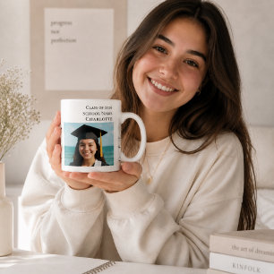 Simple modern photo Graduate Coffee Mug