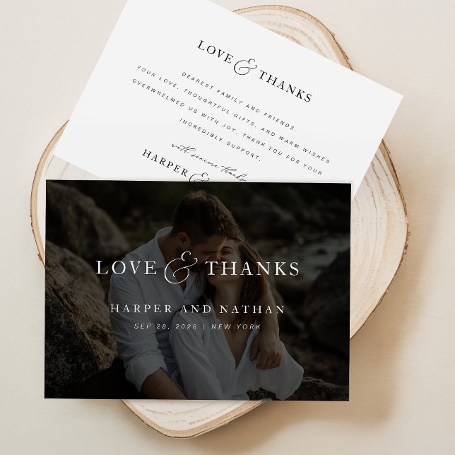 Simple Modern Photo QR Code Wedding Save The Date (Creator Uploaded)