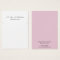 Simple Modern Pink Necklace Bracelet Display Card