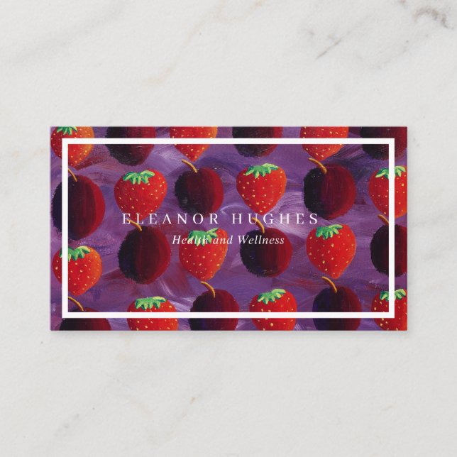 Simple Modern Professional Business Card (Front)