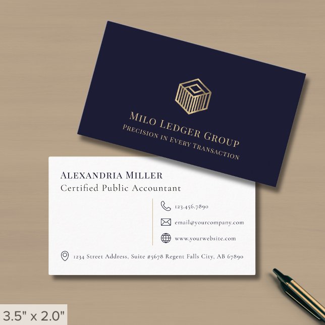 Simple Modern Professional Business Card (Creator Uploaded)