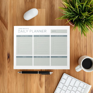 Simple Modern Professional Daily Planner Notepad
