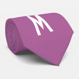 Simple Modern Radiant Orchid Tie