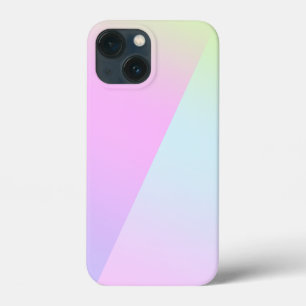 Simple Modern Rainbow colourful gradient Watercolo iPhone 13 Mini Case