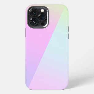 Simple Modern Rainbow colourful gradient Watercolo iPhone 13 Pro Max Case