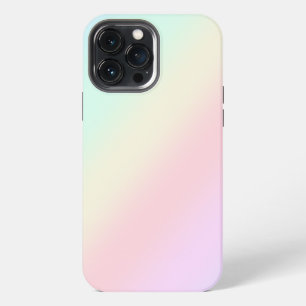 Simple Modern Rainbow colourful gradient Watercolo iPhone 13 Pro Max Case