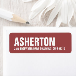 Simple modern return address