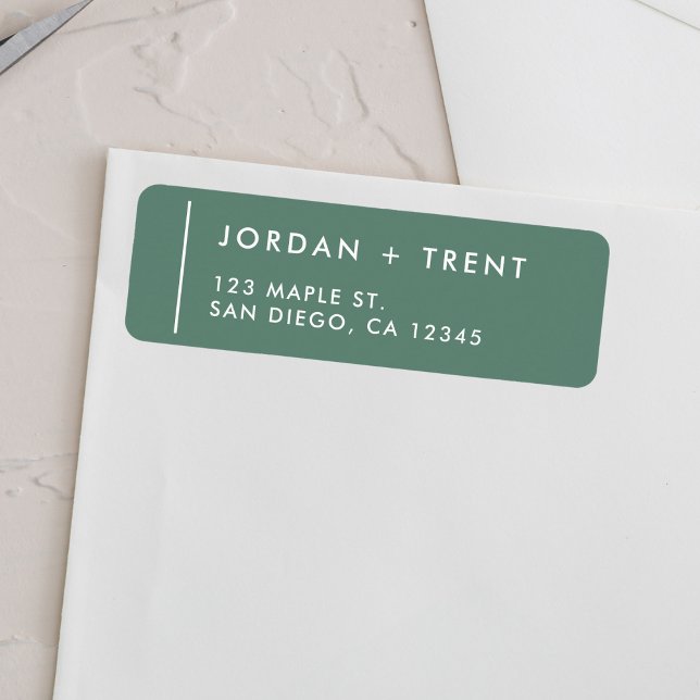 Simple Modern Return Address Label (Creator Uploaded)