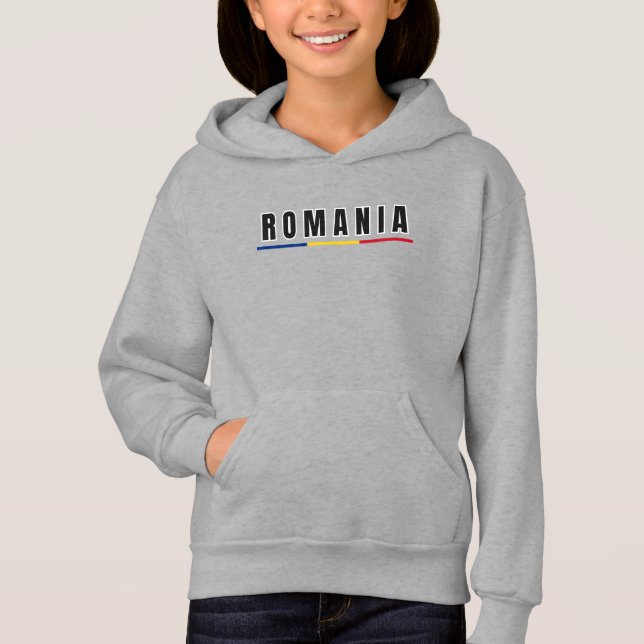 Simple Modern Romania Art Letter Souvenir  (Front)