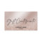Simple & Modern Rose Gold Certificate Gift Card