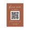 Simple Modern RSVP with QR Code | Terracotta