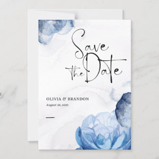 Simple Modern save the date  Magnetic Invitation