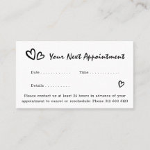 Simple Modern Script Heart Logo Black Business