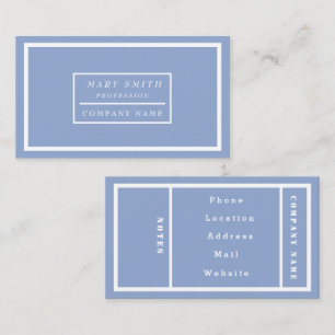 Simple Modern Serenity Business Card