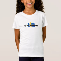 Simple Modern Sweden Swedish country Flag Souvenir