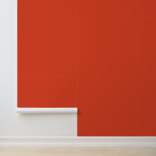 Simple Modern Tangerine Tango Wallpaper