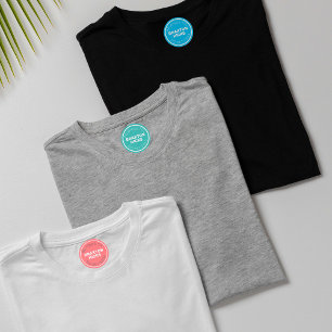 Simple Modern Teal Grey Blue Lavender Pink Circle