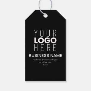 Simple Modern Template for Your Business Logo Gift Tags