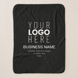 Simple Modern Template for Your Business Logo Sherpa Blanket