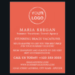 Simple & Modern Travel Agency Advertising Flyer<br><div class="desc">Simple & Modern Travel Agency Advertising Flyers By The Business Card Store.</div>