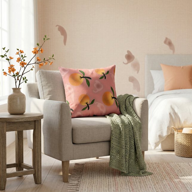 Simple modern trendy elegant boho chic cushion (Creator Uploaded)