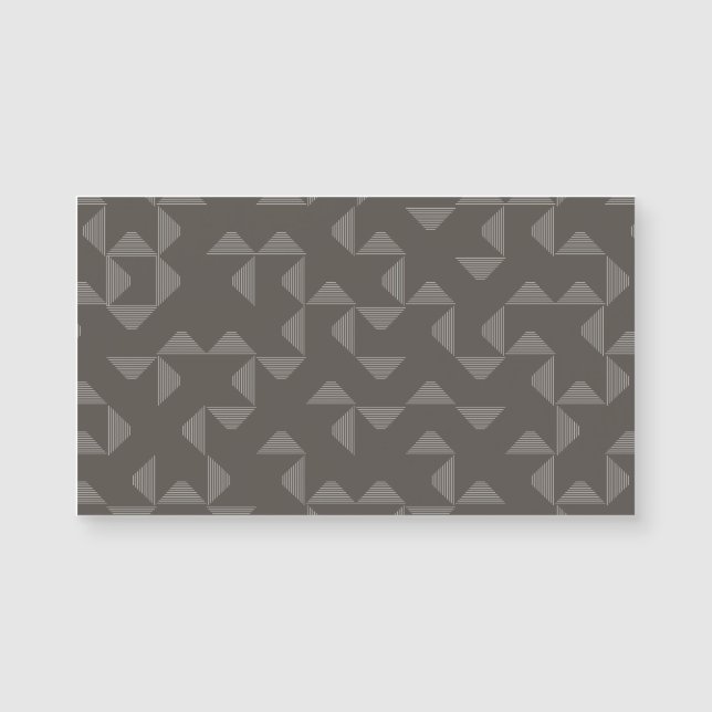 Simple, modern, trendy geometric graphic pattern (Front)