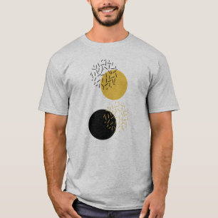 Simple, modern, trendy urban geometric graphic art T-Shirt