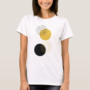 Simple, modern, trendy urban geometric graphic art T-Shirt