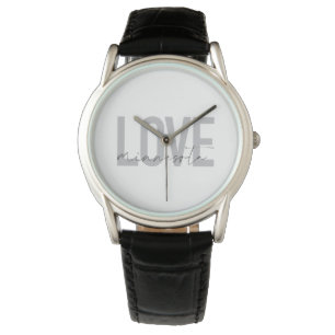 Simple, modern, urban, cool design Love Minnesota Watch