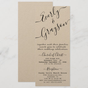 Simple Modern Wedding