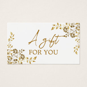 Simple Modern Wildflower Gift Certificate 