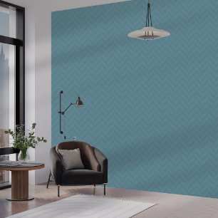 Simple Modern Woven Fabric Herringbone Pattern     Wallpaper