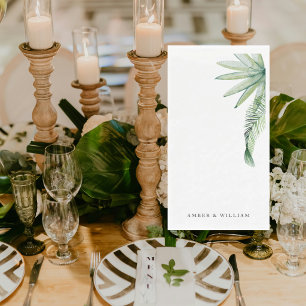 Simple Moments Tropical Wedding Napkin