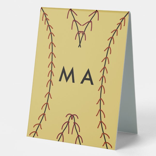Simple monogram add your name letter man minimal t (Front)
