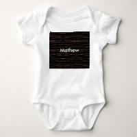 Simple monogram add your name letter man minimal t