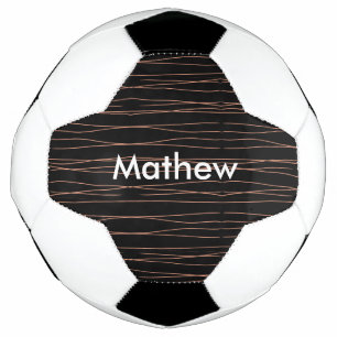 Simple monogram add your name letter man minimal t football