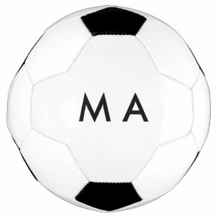 Simple monogram add your name letter man minimal t football