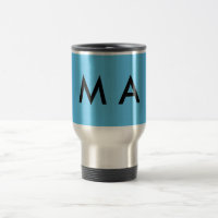 Simple monogram add your name letter man minimal t