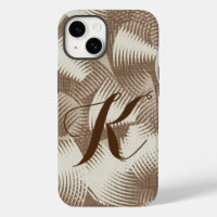 Simple Monogram Elegant Boho Phone Case