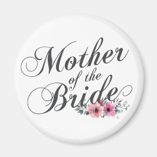 Simple Mother of the Bride Wedding   Magnet