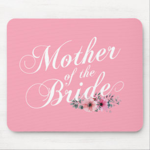 Simple Mother of the Bride Wedding Mousepad