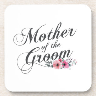 Simple Mother of the Groom Wedding   Coaster