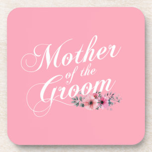 Simple Mother of the Groom Wedding Coaster