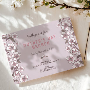 Simple Mother's Day Brunch Invitation