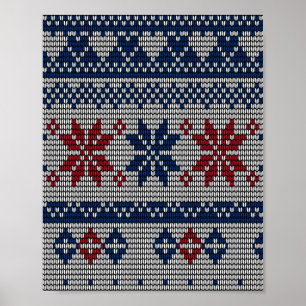 Simple Motifs Pattern 4 Poster