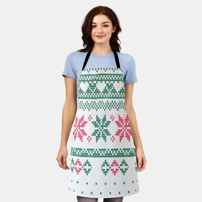 Simple Motifs Pattern 5 Apron (Worn)