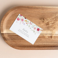 Simple Multicolor Wildflower Wedding Gift Registry