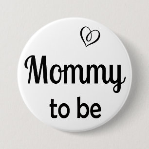 Simple Mummy to be Baby Shower PIn
